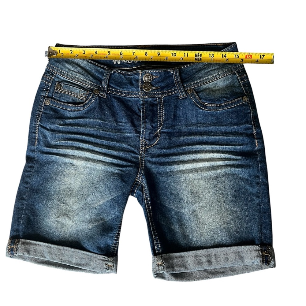 Women's Blue Denim Shorts